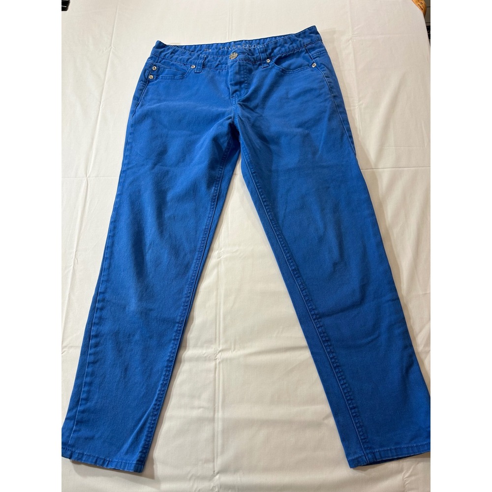 Liverpool Jeans Company Abby Ankle Skinny Jeans River Blue 27/4 LM2005CE